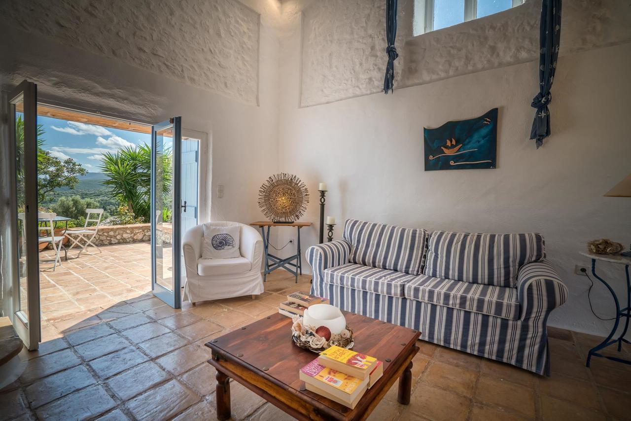 Askos Stone Villa - The Island Panorama Агиос-Николаос Экстерьер фото