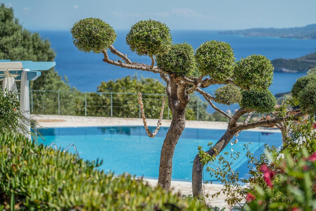 Askos Stone Villa - The Island Panorama Агиос-Николаос Экстерьер фото