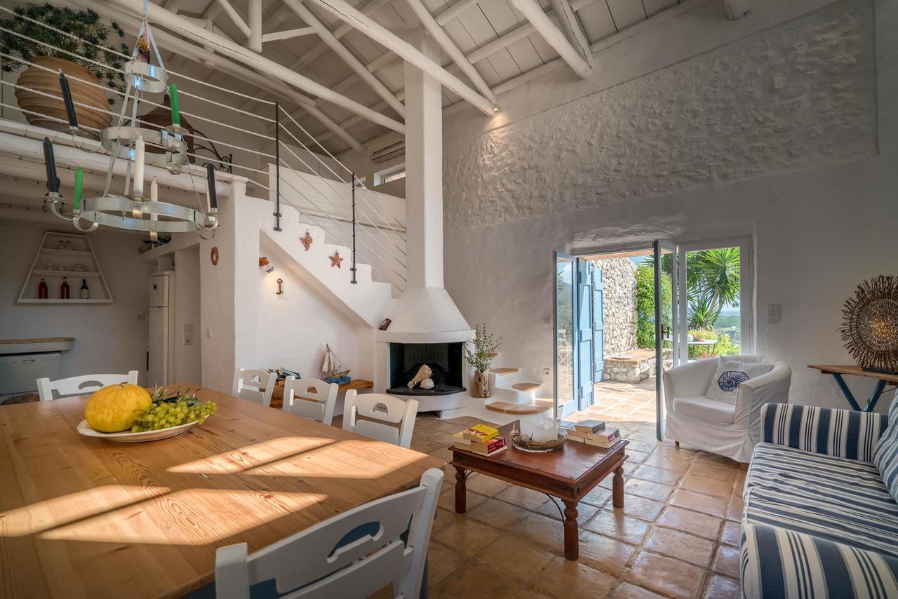 Askos Stone Villa - The Island Panorama Агиос-Николаос Экстерьер фото