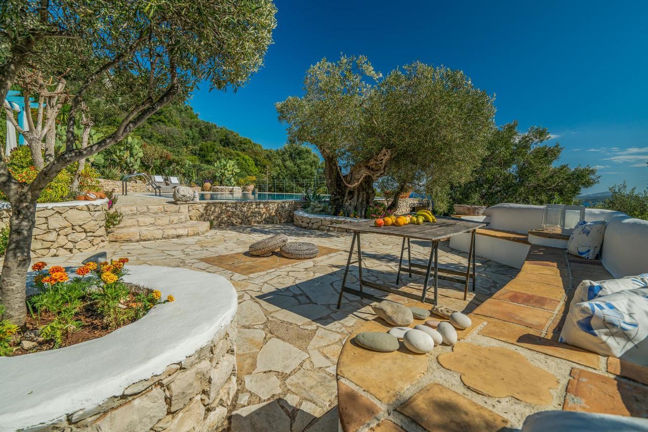 Askos Stone Villa - The Island Panorama Агиос-Николаос Экстерьер фото