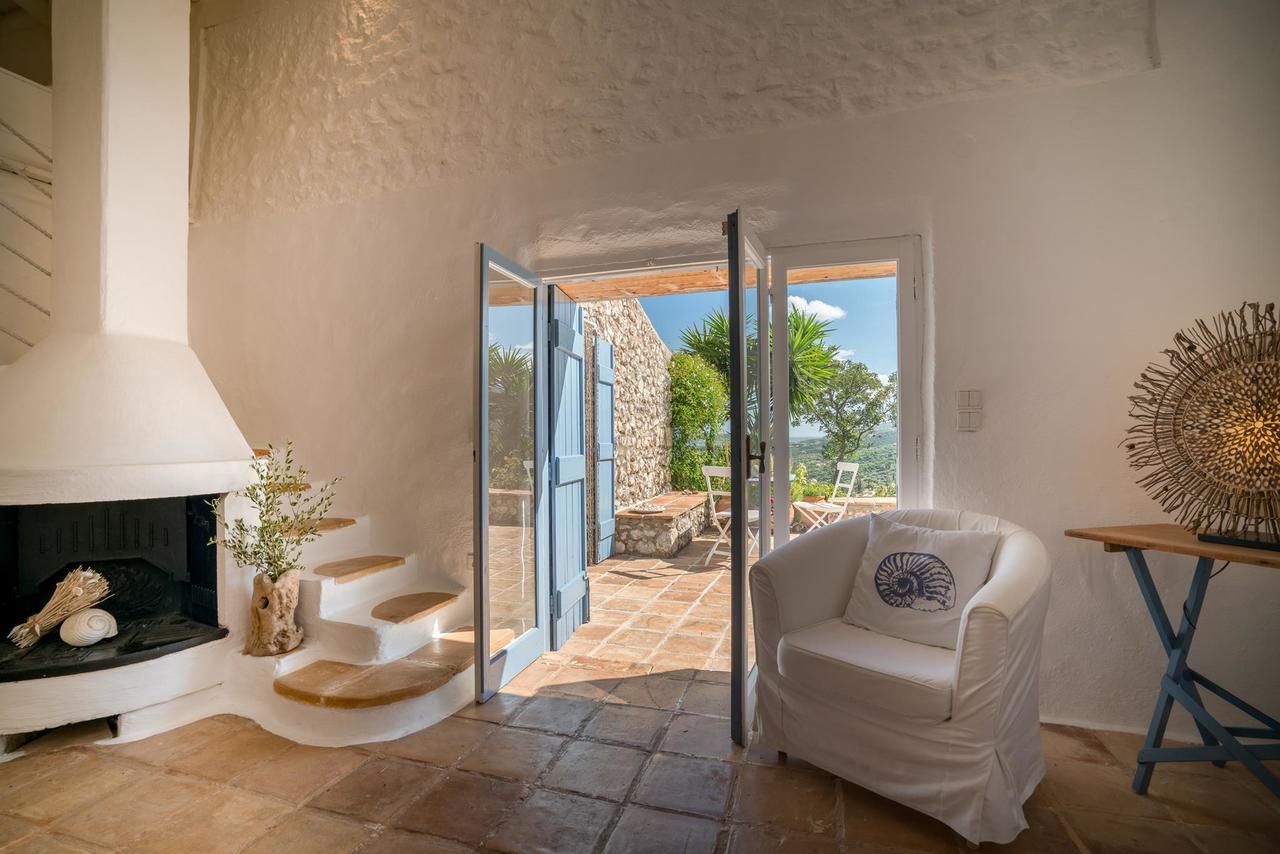 Askos Stone Villa - The Island Panorama Агиос-Николаос Экстерьер фото