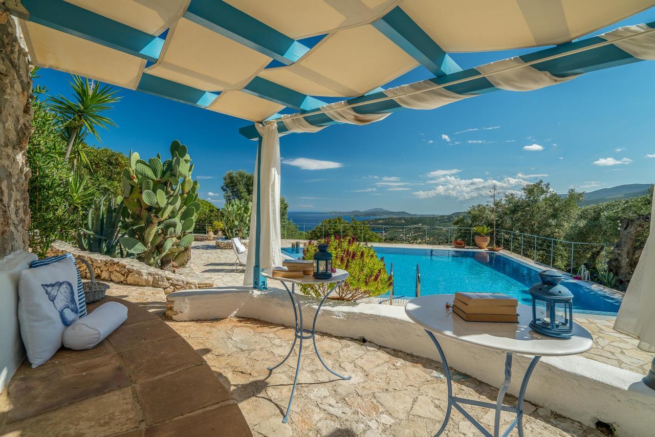 Askos Stone Villa - The Island Panorama Агиос-Николаос Экстерьер фото